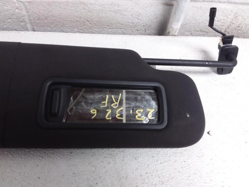 2017 MASERATI LEVANTE Passenger Right Side Black Cloth Sun Visor Lighted Mirror