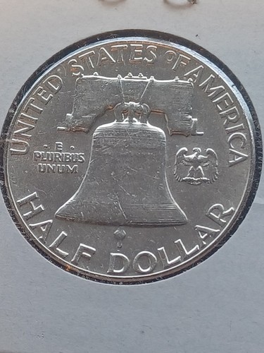 1962p, 1962d franklin half dollars uncirculated - Picture 8 of 10
