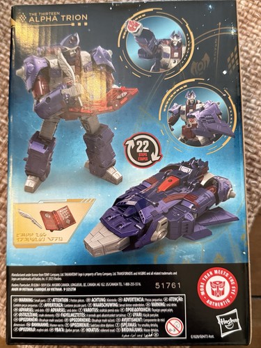 Transformers Age of the Primes Voyager Class The Thirteen Alpha Trion *IN STOCK* - Picture 4 of 4