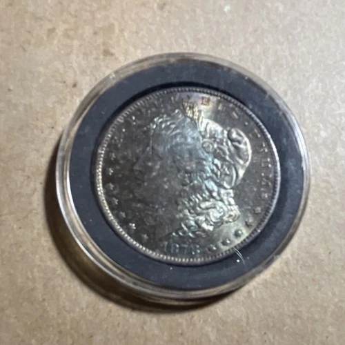 1878 Morgan Silver Dollar $1 0.9 Fineness Silver US Coin Uncertified