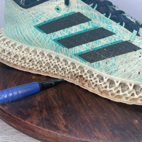 Adidas 4DFWD X Strung Elite Zapatos para Correr Carbono ID3505 Multicolor Para Hombres Talla 9 - Imagen 10 de 11