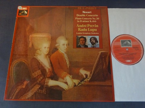 ED1 MOZART - PIANO CONCERTOS 10 & 20 LP, LSO, Previn, Radu Lupu, EMI ASD 3337