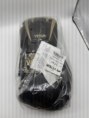 Venum Giant 3.0 Boxing Gloves 14Oz Nappa Genuine Leather - Black/Gold