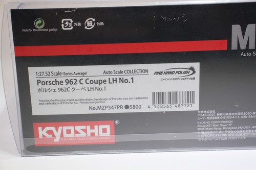 Kyosho MINI-Z MR-03 LM FHSS Porsche 962C Fullset USED W/ KT-531P, spare body - Picture 13 of 16