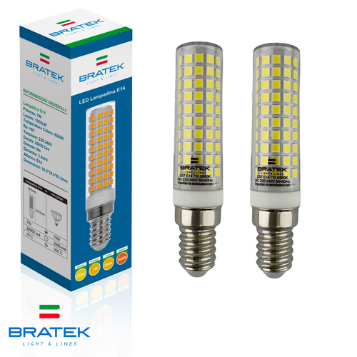 Lampadine LED E14 Mais Luce Fredda e Calda Lampadina 7W Chip Samsung Luminosa - Foto 9 di 22