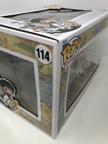 Funko Pop! Vinyl Rides Luffy With Thousand Sunny Shop CCXP Exclusivo #114 DAÑOS - Imagen 4 de 11