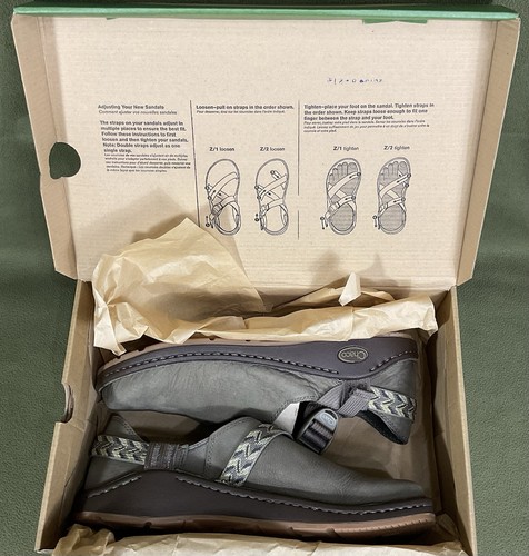 NIB Chaco PEDSHED NUBUC Leather Bungee Cord Loafer J10746 42 men 10 / women 11 - Picture 21 of 22