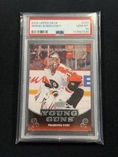 2010-11 Upper Deck Sergei Bobrovsky Young Guns Psa 10 #240 Rookie Card HOF