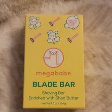 Megababe Blade Bar Enriched with Shea Butter Unisex Shaving Bar 4.4 oz