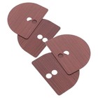  4 Pcs Fingerabdruck Türschloss Fingerprint Türsicherheitsplatten