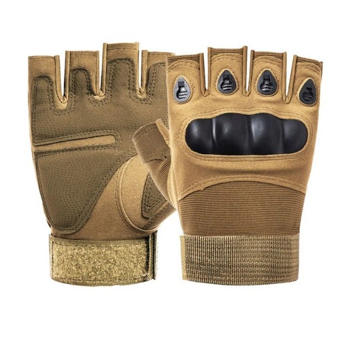 Tactical Half-Finger Hard Knuckle Gloves  Combat, Hunting, Shooting, Paintball - Bild 8 von 18