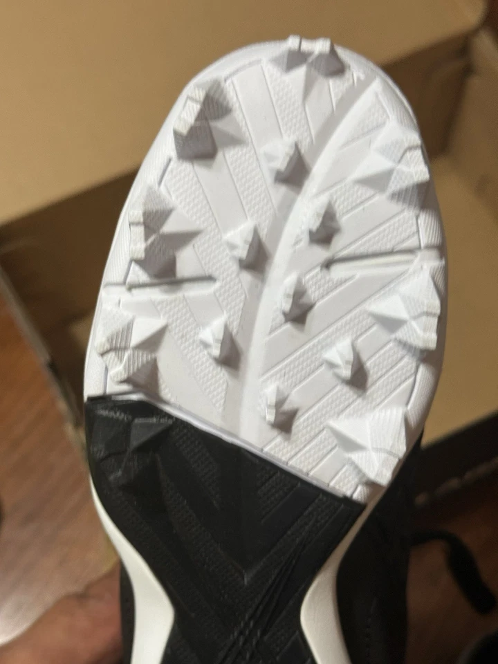 Under Armour UA Leadoff Low RM Jr. Botines de béisbol talla 1,5Y negro blanco Foto 3 de 4