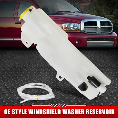 #ad #ad FOR 06 09 DODGE RAM 1500 3500 WINDSHIELD WASHER FLUID RESERVOIR TANK W SENSOR $56.72