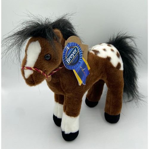 Aurora World Breyer 11 Zoll braun Appaloosa Pferd Plüschtier Stofftier Pony 2022 Neu mit Etikett - Bild 13 von 13