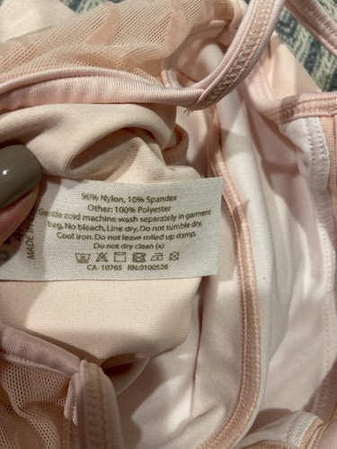 BLOCH Girls Ballet Leotard – Size 4/6 – Light Pink - Picture 6 of 6