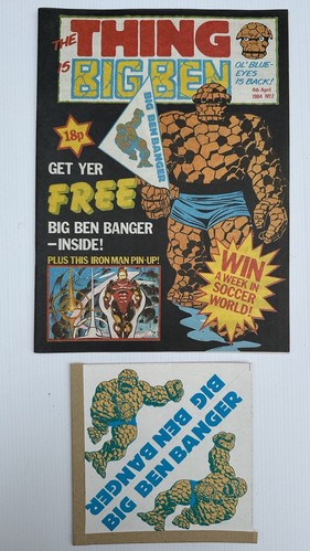 MARVEL UK THE THING IS BIG BEN issues 1-18 Set Run + Summer Special + FREE GIFTS - Imagen 2 de 8