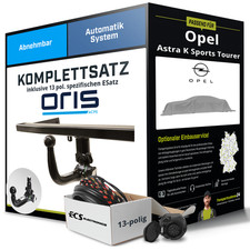 Anhängerkupplung ORIS abnehmbar für OPEL Astra K Sports Tourer +E-Satz Set NEU