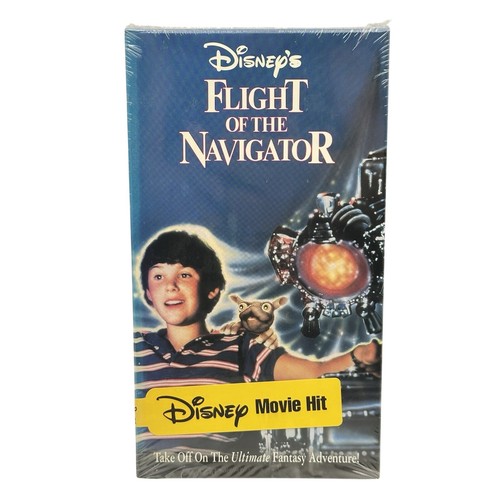 Flight of the Navigator VHS, A Disney New Release Video, New & Sealed - Picture 1 of 3