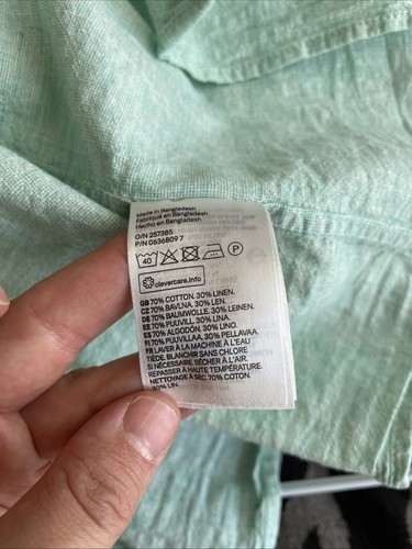 H&M Hemd Kurz Arm - Bild 7 von 7