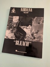 Nirvana Bleach Songbook Sheet Music Guitar Tablature Tab Lyric Book