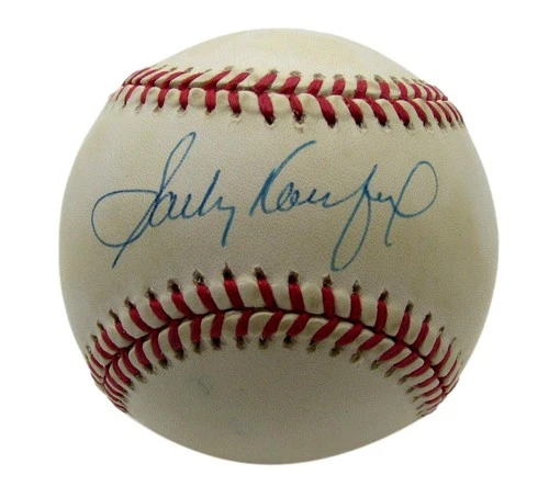Sandy Koufax HOF Signed/Autographed ONL Baseball Dodgers PSA/DNA 203504