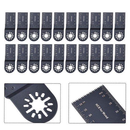 Affidabili Lame per Seghetto LegnoMetallo per Multiutensile Oscillante Multimaster 20PCS 35mm - Foto 13 di 24