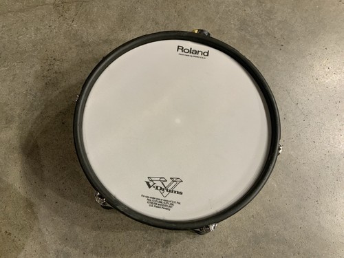 12" Roland PD-125 X Snare v-drum Mesh Head V Drum TESTED 100% cable #MS2 - Picture 6 of 15