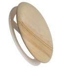 Sauna Room Air Vent 3.58" Round Aspen Wooden SaunaAdjustable Exhaust Air Vent