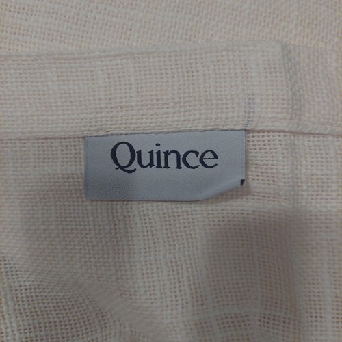 NWOT! Quince Cotton Sheer Ivory Curtains 2 Panels 48"x108" (F36) - Picture 11 of 13