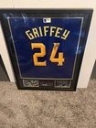 Ken Griffey Jr. Autographed Framed MLB Jersey Seattle Mariners Beckett BAS
