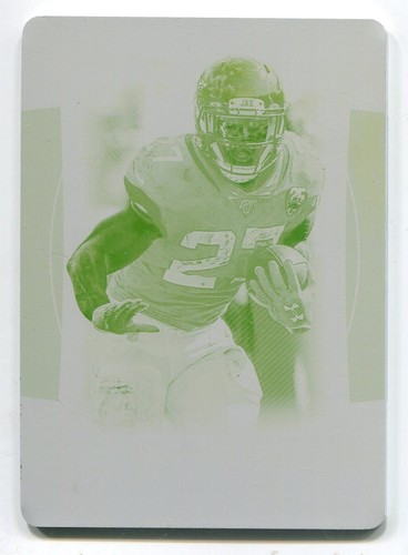 2019 National Treasures Print Plate Leonard Fournette 1/1 Jacksonville Jaguars - Picture 1 of 2