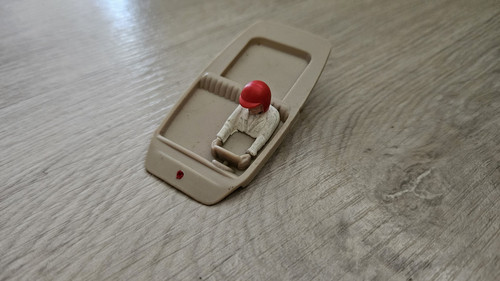 SEAT 600 BANDEJA DE PILOTOS ORIGINAL DE SCALEXTRIC EXIN - Imagen 1 de 4