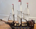 Lego Pirates Imperial Flagship 10210, 99% Complete w/ Minifigs