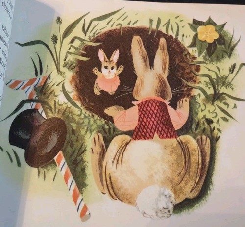 Vntg Large Hrdcvr THE UNCLE WIGGILY BOOK/1976 Printing No Dust Jckt G8 Graphics - Picture 5 of 15