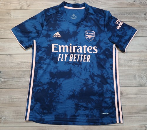Adidas Tercera Camiseta de Fútbol Arsenal Camiseta de Fútbol 2020 2021, Hombre Talla M - Imagen 1 de 18