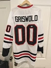 CHEVY CHASE Autographed Custom Chicago Hockey Jersey Clark Griswold Beckett Cert