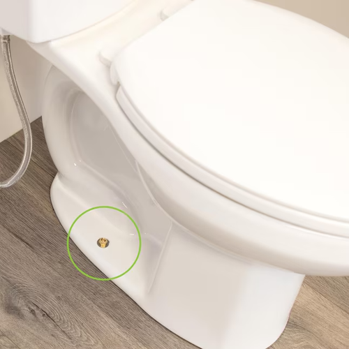 Fluidmaster SetFast Toilet Bolts Self Adjusting #7110A-001, Brass - Picture 2 of 5