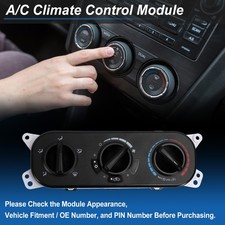 A/C Heater Climate Control Switch Module Panel for Jeep Wrangler No.55111841AE
