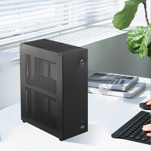 Desktop Chassis ITX Computer Case Mini NAS Computer Case USB3.0 TYPEC Interface - Picture 7 of 11