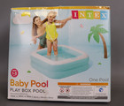 Intex 33.5  x 33.5  x 9  Inflatable Baby Pool - Color May Vary