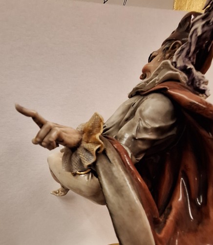 Antonio Borsato Made In Italy Porcelain Figurine " The Jester " - Picture 16 of 23