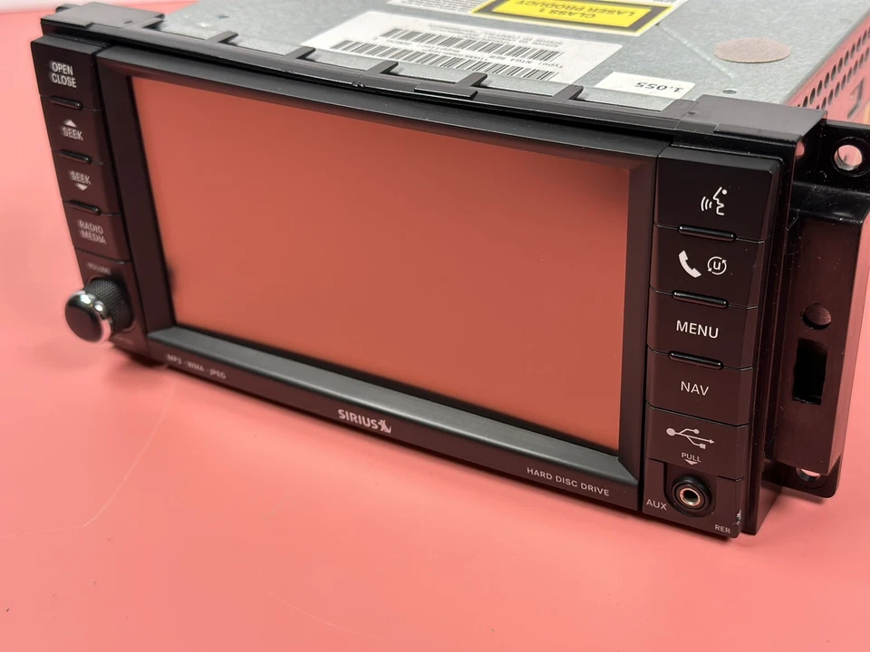 2013 CHRYSLER 200 AM-FM-CD-DVD-HDD, W/NAVIGATION IDENT: RHR OEM - Image 3 of 4