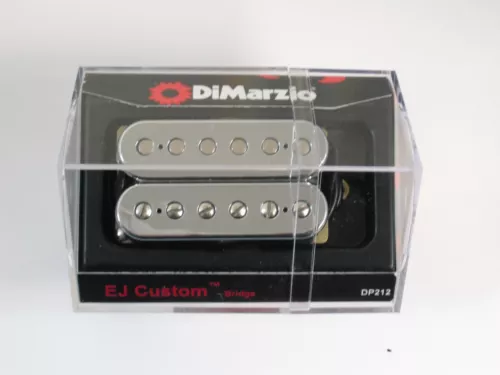 DiMarzio Regular Spaced Eric Johnson EJ Custom Bridge W/Chrome Bobbins DP 212