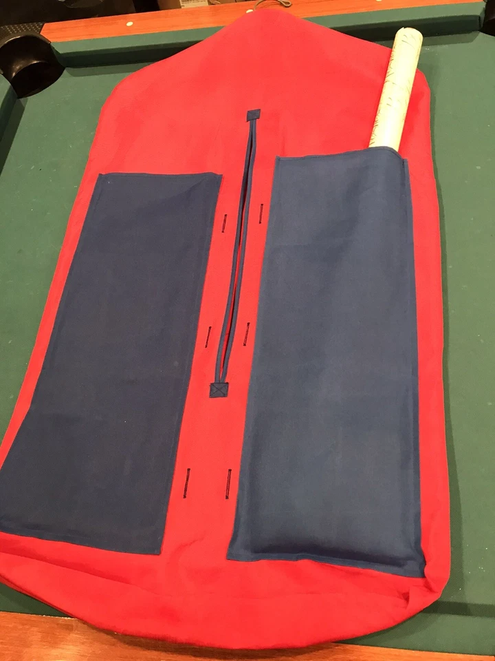 Bolsa de estación de envoltura de regalo colgante de lujo de doble cara que cuelga en el armario Foto 2 de 3