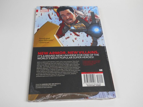 Invincible Iron Man Vol. 1 : Reboot by Brian Michael Bendis (2016, Hardcover) - Picture 2 of 2