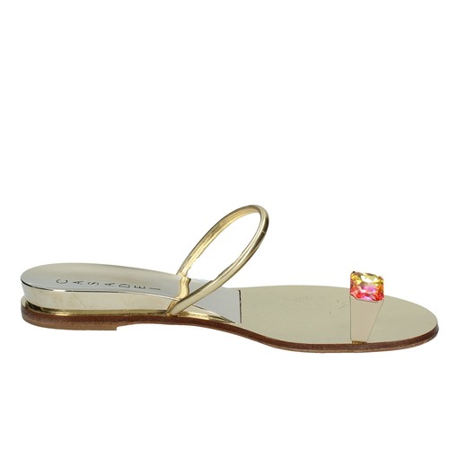 Donna Casadei Sandali 37 Tv845 Scarpe Oro ExqIRw