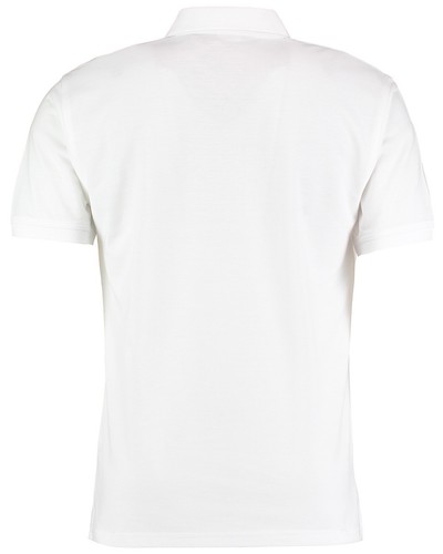 Kustom Kit Polo Shirt Slim Fit Short Sleeve Superwash Modern Sharp Flat Knit - Picture 4 of 9