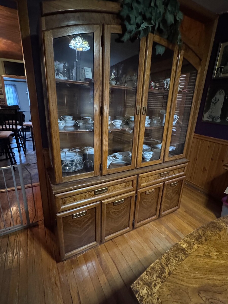 Vintage Broyhill Dining Room Table Set | eBay