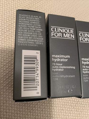 Clinique Men Maximum Hydrator 72-Hour Auto-Replenishing Hydrator 21ml NEW - Picture 4 of 5