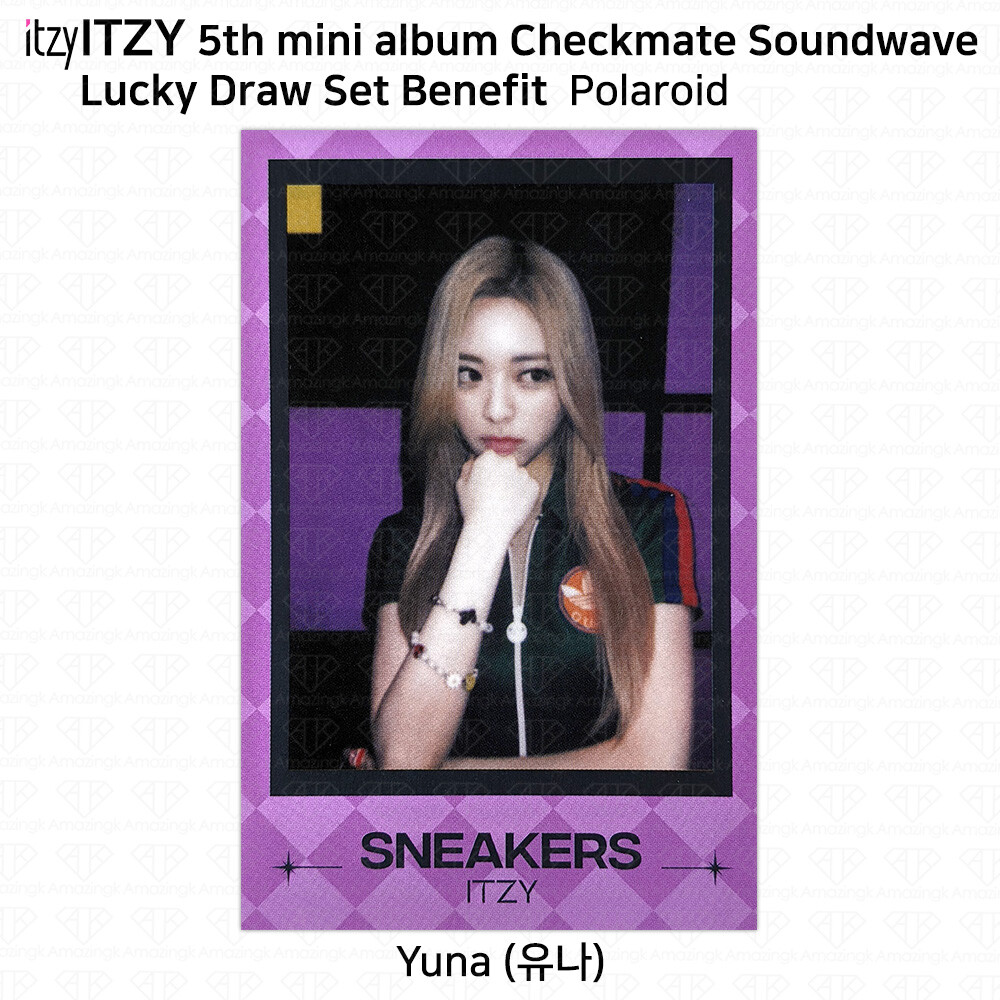 ITZY 5th Mini Album Checkmate Official Lucky Draw Polaroid